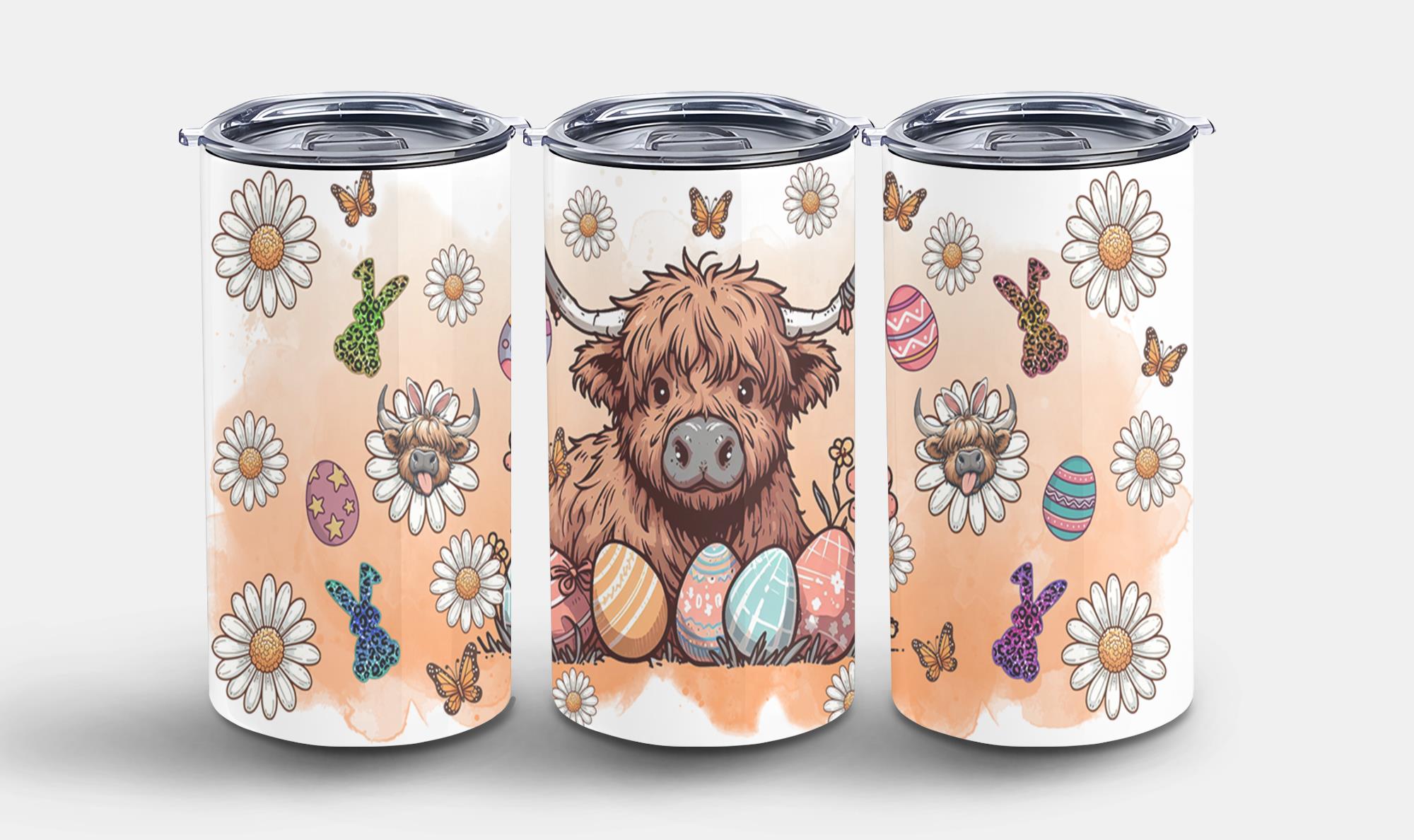 Highland Cow Easter-10375